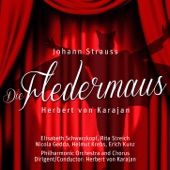 Die Fledermaus (Act I - III) [Operette in 3 Akten/rec. 1955 Kingsway Hall, London/Libretto: Carl Haffner & Richard Genée] artwork