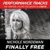 Finally Free (Performance Tracks) - EP album lyrics, reviews, download