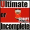 Ultimate or Incomplete (SCRIPT domestic industry 2) ジャケット写真