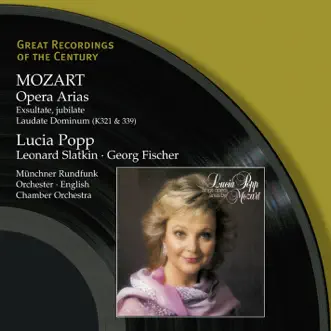 Mozart: Operatic and Sacred Arias by The Ambrosian Singers, English Chamber Orchestra, Georg Fischer, Leonard Slatkin, Lucia Popp & Munich Radio Orchestra album reviews, ratings, credits