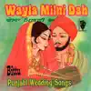 Wayla Milni Dah (Punjabi Wedding Songs) album lyrics, reviews, download