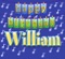 Happy Birthday William - Ingrid DuMosch lyrics