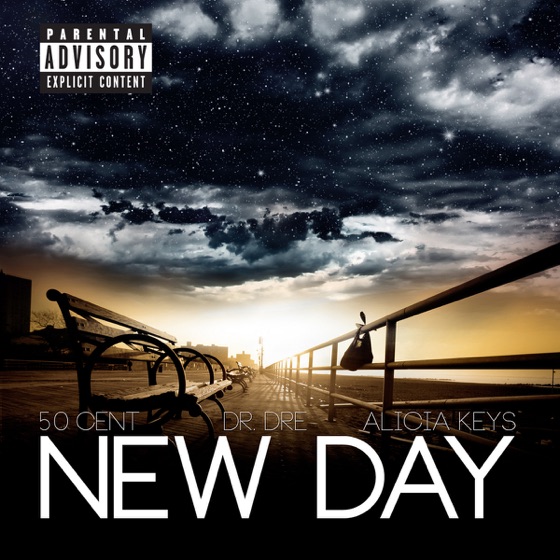 Cover artwork for New Day (feat. Dr. Dre & Alicia Keys)