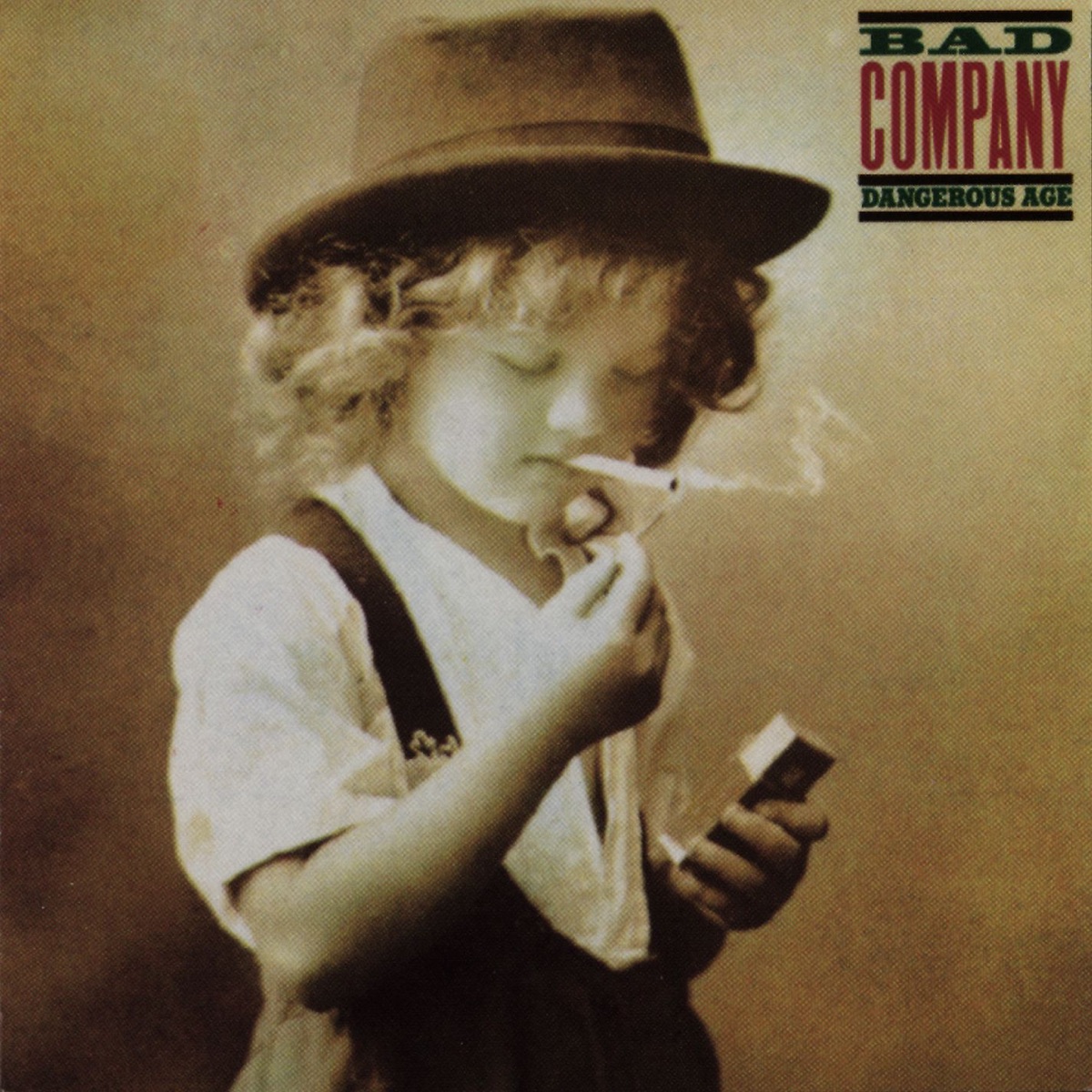 Dangerous Age Album Cover by Bad Company