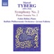 TYBERG/SYMPHONY NO 2/PIANO SONATA NO 2 cover art