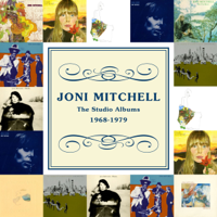 Joni Mitchell - The Studio Albums (1968-1979) artwork