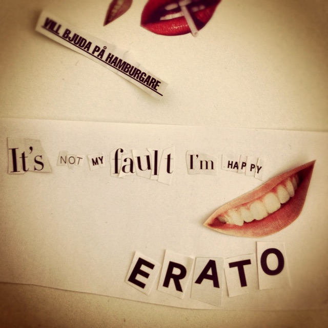 Erato It's Not My Fault I'm Happy - Single Album Cover