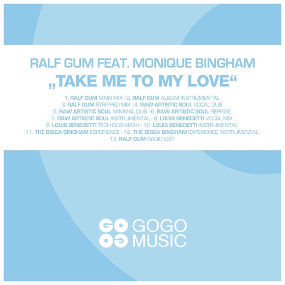 Cover artwork for Take Me to My Love (Raw Artistic Soul Reprise)