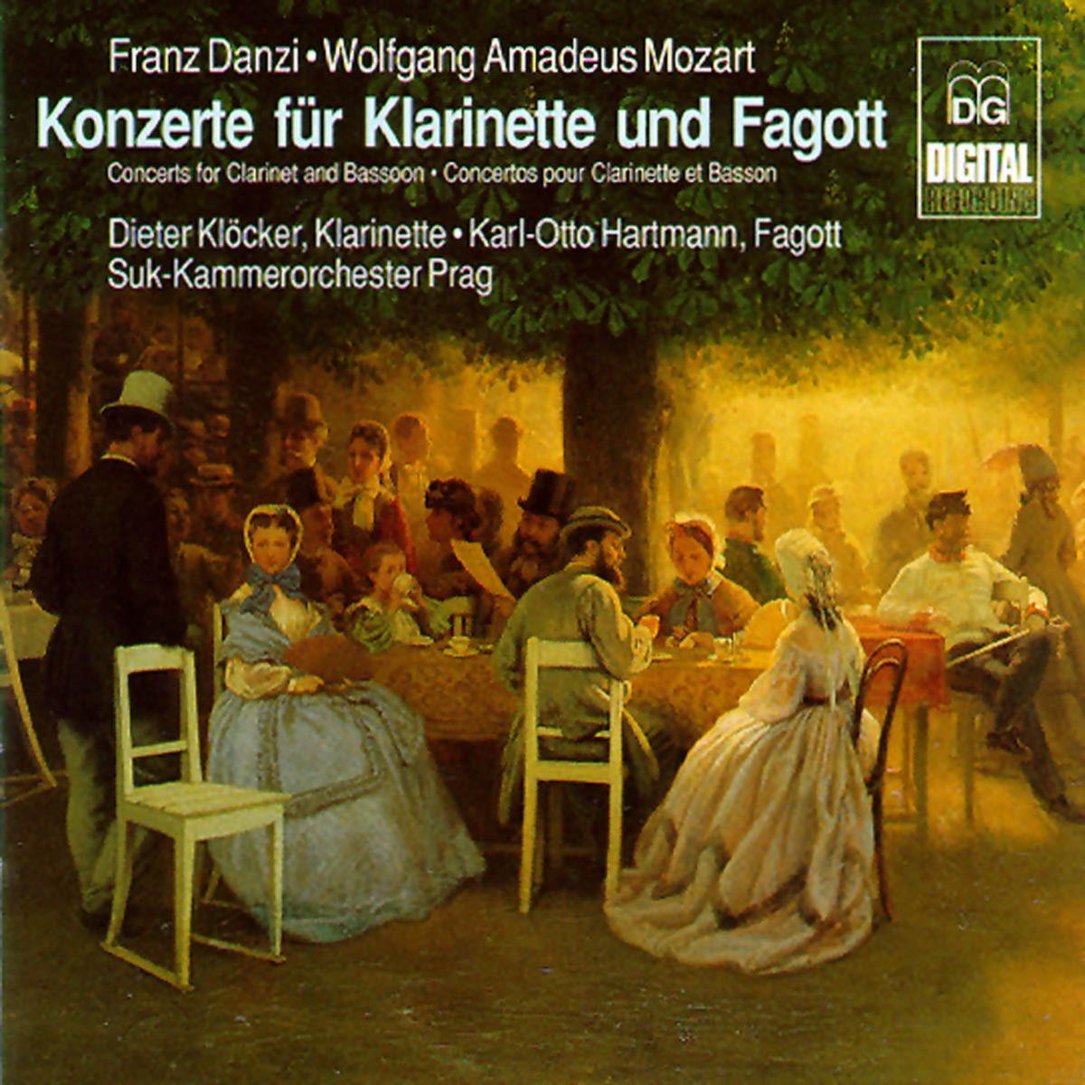 ‎Mozart & Danzi: Konzerte Für Klarinette Und Fagott By Dieter Kloecker ...