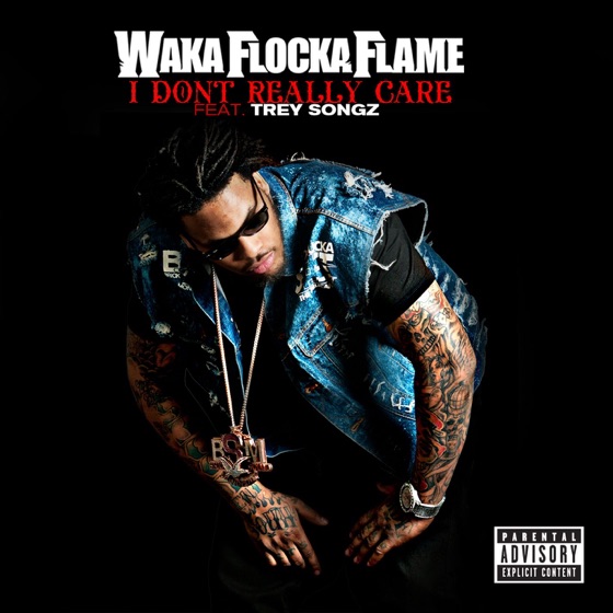 Cover artwork for I Don't Really Care (feat. Trey Songz)