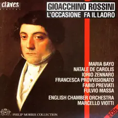 Rossini: L'occasione fa il ladro, Early One-Act Operas, Vol. 3/5 by English Chamber Orchestra, Maria Bayo, Natale de Carolis & Iorio Zennaro album reviews, ratings, credits