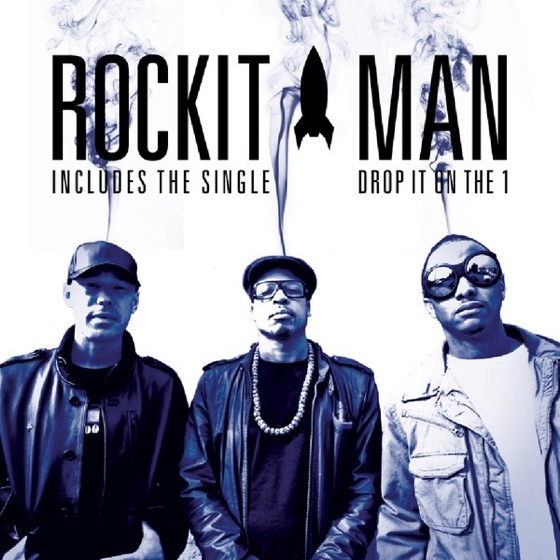 Cover artwork for Rockit Man (feat. Silk-E)