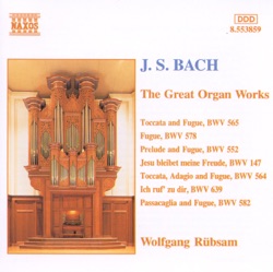 Wolfgang Rübsam - Toccata and Fugue in D Minor, BWV 565: I. Toccata