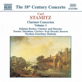 Stamitz: Clarinet Concertos, Vol. 1 artwork
