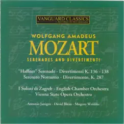 Mozart: Serenades and Divertimenti by English Chamber Orchestra, I Solisti di Zagreb & Orchestra of the Vienna State Opera album reviews, ratings, credits