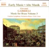 Early Music: Music For Brass, Vol.3, 2001