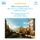 Albinoni: Oboe Concertos, Vol. 2 artwork