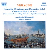 Veracini: Overtures & Concertos, Vol. 1 artwork