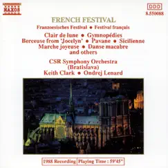 French Festival by CSR Symphony Orchestra, Bratislava & Keith Clark album reviews, ratings, credits