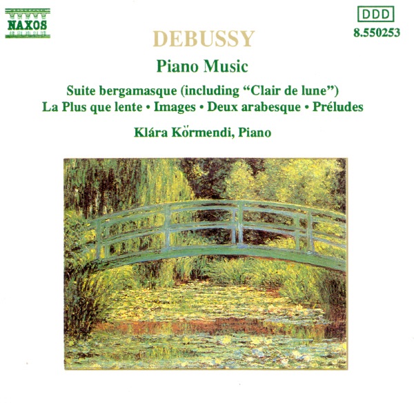 Debussy suite bergamasque clair de lune score
