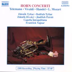 Telemann, Vivaldi, Handel & L. Mozart: Horn Concerti by Capella Istropolitana album reviews, ratings, credits