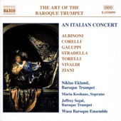 The Art of the Baroque Trumpet, Vol. 5: An Italian Concert artwork