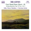 Brahms: Four Hand Piano Music - 10, 2004