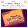 Shostakovich: Piano Sonata No. 1 - 24 Preludes, Op. 34 album lyrics, reviews, download