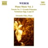 Weber: Piano Music Vol. 2