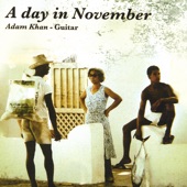 "A DAY IN NOVEMBER".guitar music by Leo Brouwer,Roland Dyens and Maximo Diego Pujol artwork