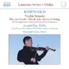Korngold: Music for Violin and Piano album lyrics, reviews, download