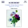 Stream & download Schubert: Complete String Quartets Vol. 6 - Quartet No. 15