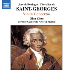 SAINT-GEORGES/VIOLIN CONCERTOS cover art