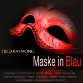 Maske in Blau (Querschnitt) artwork