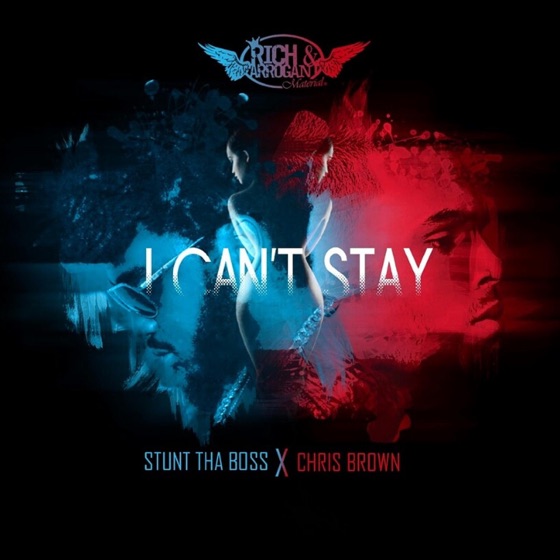 Cover artwork for I Can't Stay (feat. Chris Brown)