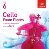Cello Exam Pieces Starting 2016, ABRSM Grade 6 artwork
