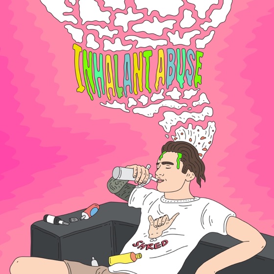 Cover artwork for Inhalant Abuse