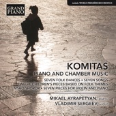 Komitas: Piano & Chamber Music artwork