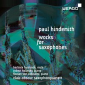 Hindemith: Works for Saxphones artwork