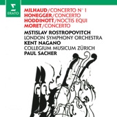 Milhaud, Honegger & Hoddinott: Works for Cello and Orchestra artwork