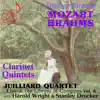 Juilliard Quartet, Vol. 6: Live at Library of Congress – Clarinet Quintets album lyrics, reviews, download