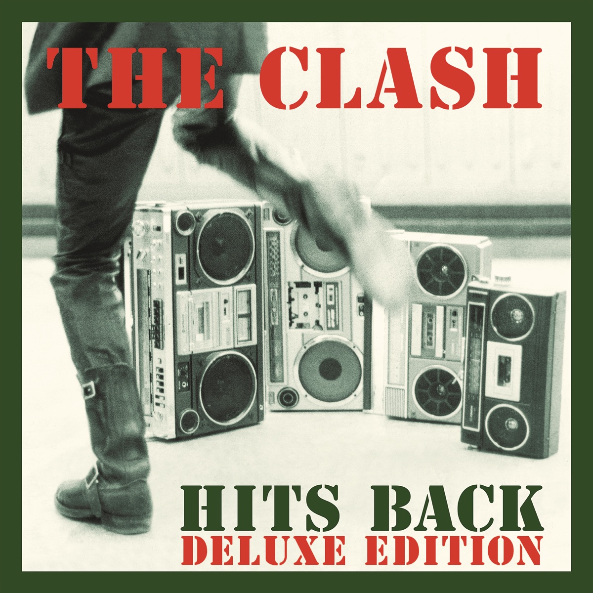 Hits Back Album Cover by The Clash