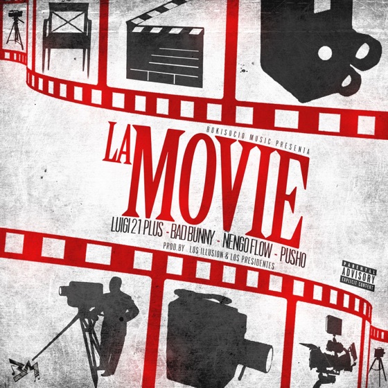 Cover artwork for La Movie (feat. Bad Bunny, Pusho & Ñengo Flow)