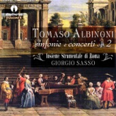 Albinoni: Sinfonie e concerti, Op. 2 artwork