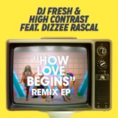 How Love Begins (Remixes) [feat. Dizzee Rascal] - EP artwork