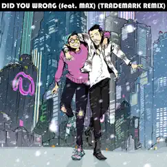 Did You Wrong (feat. MAX) [Trademark Remix] - Single by Sweater Beats album reviews, ratings, credits