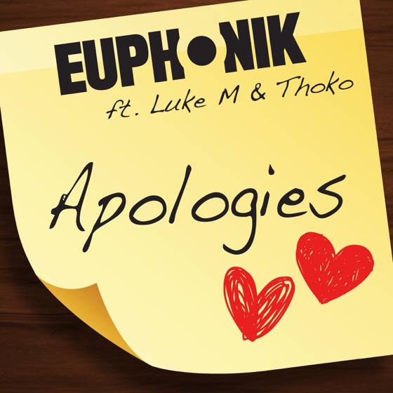 Cover artwork for Apologies (feat. Luke M & Thoko)