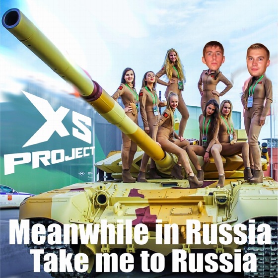 Cover artwork for Meanwhile in Russia (Take Me to Russia)