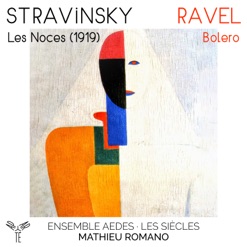 STRAVINSKY/RAVEL/LES NOCES (1919)/BOLERO cover art