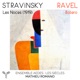 STRAVINSKY/RAVEL/LES NOCES (1919)/BOLERO cover art